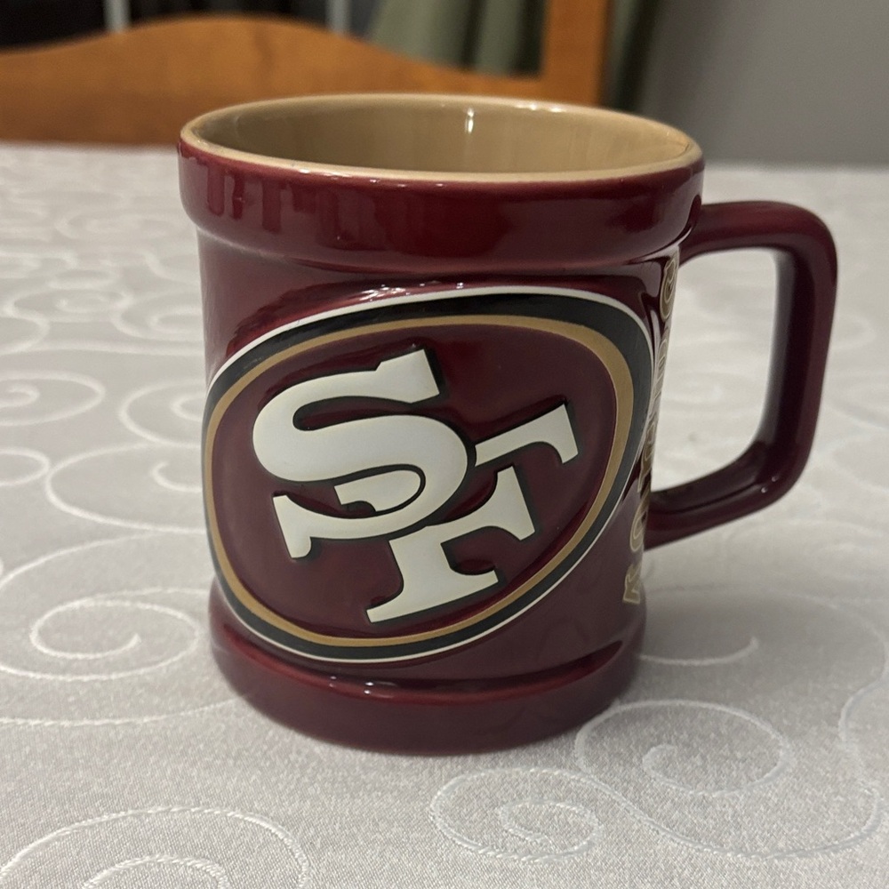 NFL San Francisco 49ers 3D Embossed Coffee Mug